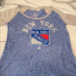 NEW YOUR RANGERS BASEBALL TEE